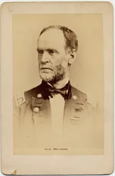 William Tecumseh Sherman (1820-91), general del Ejército de la Unión, comandante en jefe del Ejército de EE.UU.